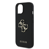 Guess PU Grained 4G Metal Logo tok iPhone 13 fekete - 3. kép