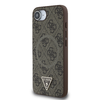 iPhone 16e Guess PU 4G Strass Triangle Metal Logo tok barna - 0. kép