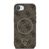 iPhone 16e Guess PU 4G Strass Triangle Metal Logo tok barna - 1. kép