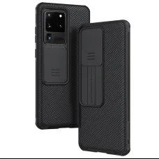 Samsung Galaxy S20 Ultra Nillkin CamShield Pro tok fekete