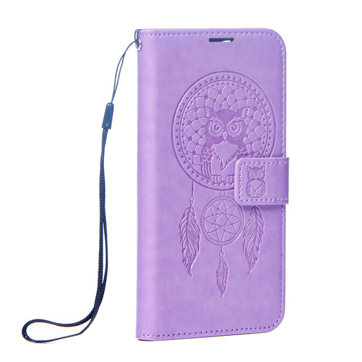 MEZZO fliptok XIAOMI Redmi NOTE 14 PRO 5G / 14 PRO PLUS 5G álomfogó lila tok MEZZO fliptok XIAOMI Redmi NOTE 14 PRO 5G / 14 PRO PLUS 5G álomfogó lila tok