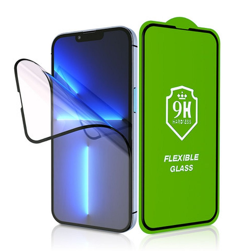 Bestsuit Flexible Hybrid Glass 5D Xiaomi Redmi Note 14 4G/5G fekete üvegfólia