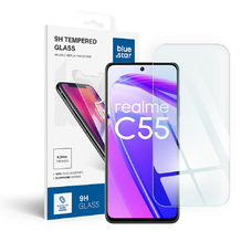 Edzett üveg Blue Star - Realme C55 üvegfólia