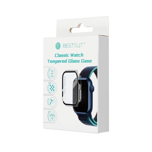 Bestsuit tok hibrid üveggel Apple Watch 10 46mm - fekete üvegfólia