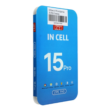 LCD kijelző iPhone 15 Pro fekete (ZY-LTPS) IC Átvihető