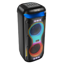 HOCO hangszóró bluetooth + 2 x vezeték nélküli mikrofon HA13 Pro fekete
