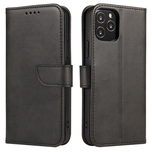 Magnet Case elegáns tok mágneses záródással, állvány funkcióval Motorola Moto G Power 2022 fekete tok Magnet Case elegáns tok mágneses záródással, állvány funkcióval Motorola Moto G Power 2022 fekete tok