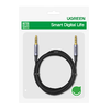 UGREEN 3,5 mm-es AUX jack kábel, 1,5 m (fekete) - 3. kép