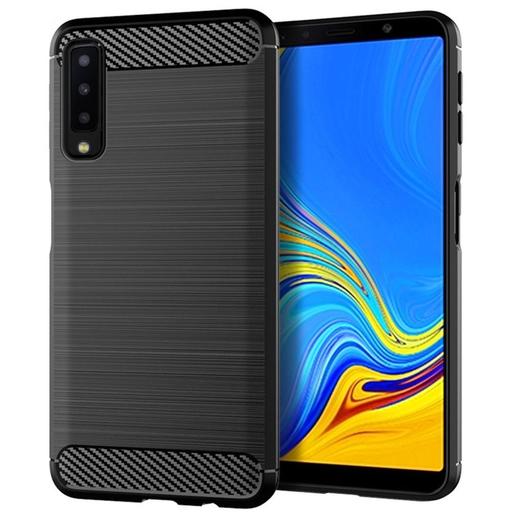 CARBON tok Samsung Galaxy A7 (2018) fekete