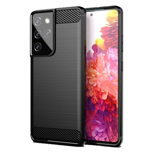 CARBON tok Samsung Galaxy S21 Ultra fekete tok CARBON tok Samsung Galaxy S21 Ultra fekete tok