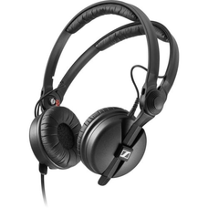 Sennheiser HD 25 Fülre helyezhető fejhallgató levehető kábelekkel, fekete EU
