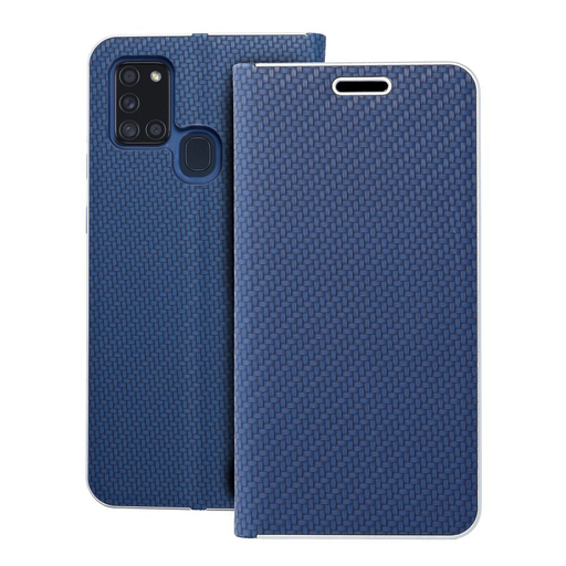 LUNA fliptok Samsung Galaxy A21S-hez kék tok LUNA fliptok Samsung Galaxy A21S-hez kék tok