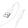 HOCO kábel USB A - Lightning 2,4A X83 1 m fehér - 0. kép