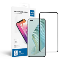 Edzett üveg Blue Star - Honor Magic5 Pro - fekete üvegfólia