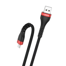 Foneng Kábel X82 - USB - Micro USB - 3A 1 méter fekete