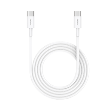 Foneng Cable X55 - Type C to Type C - PD 60W 2 méter fehér,
