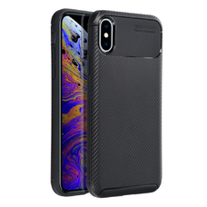 CARBON PREMIUM iPhone X / XS fekete tok