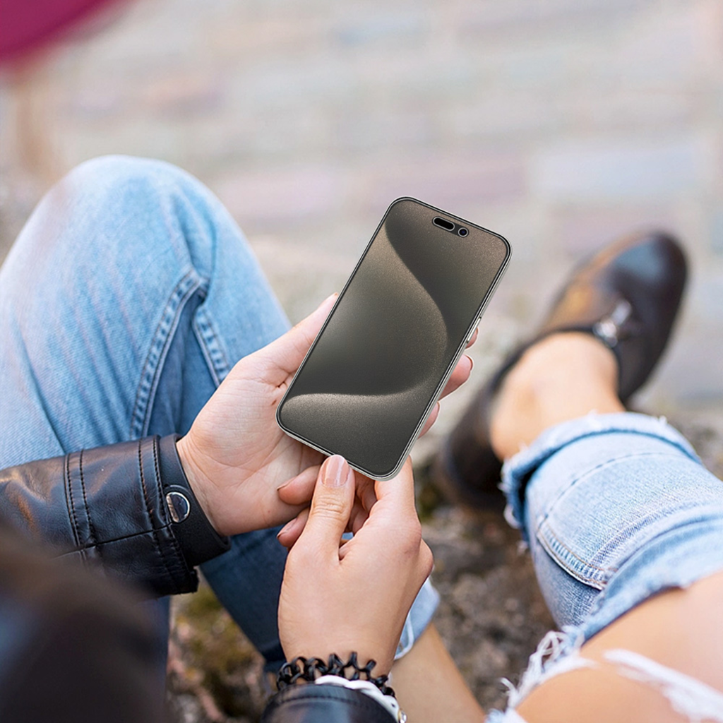 Vmax matt 0.33 mm áttetsző üvegfólia iPhone 16 Plus 6,7"-hoz üvegfólia - 9