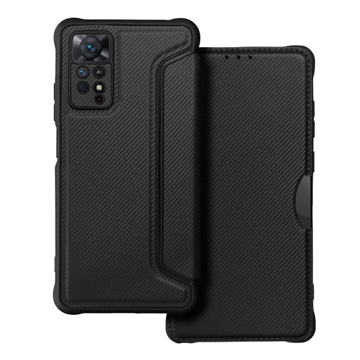 RAZOR Smart Book Xiaomi Redmi Note 11 Pro / 11 Pro 5G fekete tok RAZOR Smart Book Xiaomi Redmi Note 11 Pro / 11 Pro 5G fekete tok