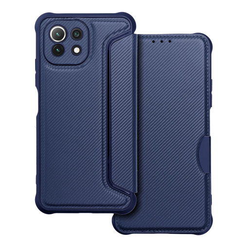 RAZOR fliptok Xiaomi Mi 11 Lite 5G / Mi 11 Lite LTE (4G) / Mi 11 Lite NE kék tok RAZOR fliptok Xiaomi Mi 11 Lite 5G / Mi 11 Lite LTE (4G) / Mi 11 Lite NE kék tok