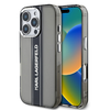  iPhone 16 Pro fekete Karl Lagerfeld IML Stripe Logo tok thumbnail