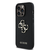 Guess PU Grained 4G Metal Logo tok iPhone 13 Pro-hoz - Fekete - 0. kép