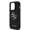 Guess PU Grained 4G Metal Logo tok iPhone 13 Pro-hoz - Fekete - 3. kép