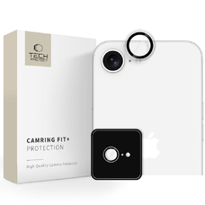 iPhone 16e Tech-protect Camring Fit+ átlátszó üvegfólia kamerára