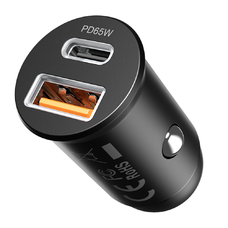 Proove Autós Töltő Tiny Power Pro 65W (Type-C + USB) fekete