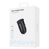 Proove Autós Töltő Tiny Power Pro 65W (Type-C + USB) fekete - 3. kép