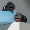 Proove Autós Töltő Tiny Power Pro 65W (Type-C + USB) fekete - 4. kép