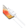 VEGER utazó adapter USB A + Type C PD QC3.0 3A 30W VLS302U fehér - 0. kép