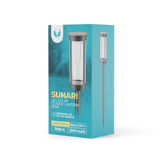 SUNARI Solar Lámpa LED FLS-97 CLASSIC Oszlop 3000K 1000mAh Ni-MH Örök Fény