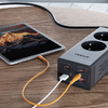 Hálózati elosztó TESSAN TS-FS01DE00 USB portokkal (2x USB-A, 2x USB-C) - 2. kép