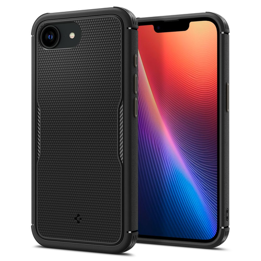iPhone 16e Spigen Core Armor Mag Magsafe Matt Fekete tok iPhone 16e Spigen Core Armor Mag Magsafe Matt Fekete tok