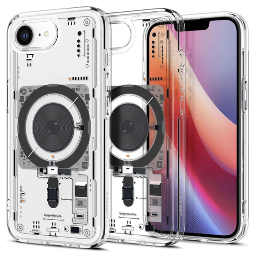 iPhone 16e Spigen Ultra Hibrid Mágneses Kiegészítő tok Neo One-hoz - Átlátszó tok iPhone 16e Spigen Ultra Hibrid Mágneses Kiegészítő tok Neo One-hoz - Átlátszó tok