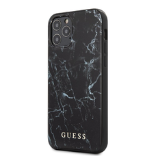 iPhone 12 Mini Guess GUHCP12SPCUMABK Marble tok fekete