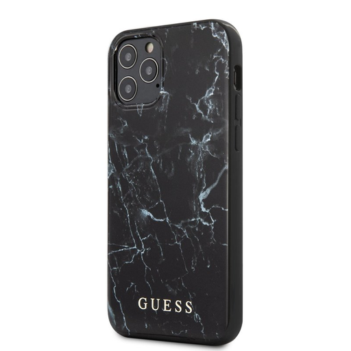 iPhone 12 Mini Guess GUHCP12SPCUMABK Marble tok fekete iPhone 12 Mini Guess GUHCP12SPCUMABK Marble tok fekete