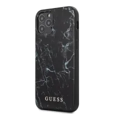 iPhone 12 Mini Guess GUHCP12SPCUMABK Marble tok fekete