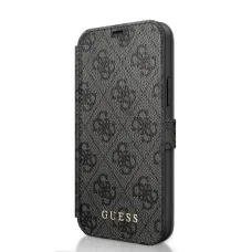 iPhone 12 mini Guess GUFLBKSP12S4GG  4G fliptok szürke