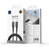 WiWU - Starlink sorozatú adatkábel Wi-C043E USB C-ről Lightning-ra 30W - fekete - 2. kép