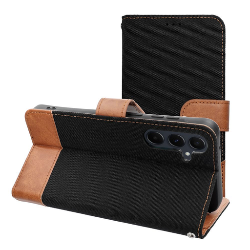 JEANS fliptok Xiaomi Redmi Note 14 4G fekete tok JEANS fliptok Xiaomi Redmi Note 14 4G fekete tok