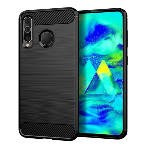 CARBON tok Samsung Galaxy A20S fekete CARBON tok Samsung Galaxy A20S fekete