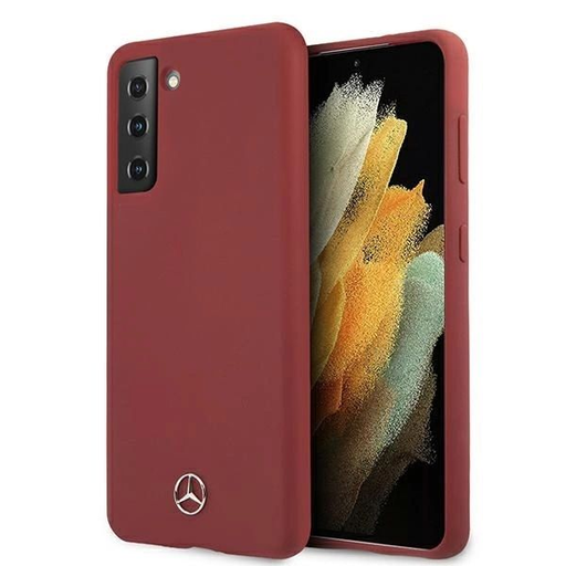 Mercedes MEHCS21MSILRE S21+ G996 piros hardcase Silicone Line tok Mercedes MEHCS21MSILRE S21+ G996 piros hardcase Silicone Line tok