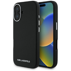 Karl Lagerfeld Hardcase MagSafe FW Saffiano Metal Logo tok iPhone 16 6,1