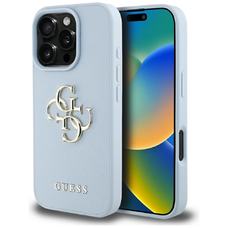 Guess Hardcase PU Grained Big 4G és Klasszikus Logós tok iPhone 16 Pro Max 6,9
