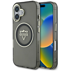 Guess Hardcase MagSafe IML Metal Mountain Logo tok iPhone 16 6,1