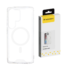 Wozinsky Clear Corner Case MagSafe Samsung Galaxy S25 Ultra Átlátszó tok