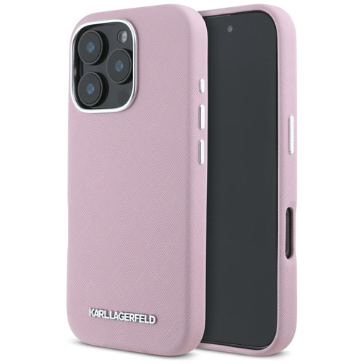 Karl Lagerfeld Hardcase MagSafe FW Saffiano Metal Logo tok iPhone 16 Pro Max 6,9 Karl Lagerfeld Hardcase MagSafe FW Saffiano Metal Logo tok iPhone 16 Pro Max 6,9
