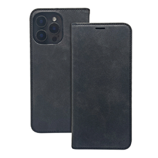 Smart Suede fliptok Xiaomi Redmi Note 14 Pro 5G (Global) / Redmi Note 14 Pro Plus 5G (Global) fekete tok